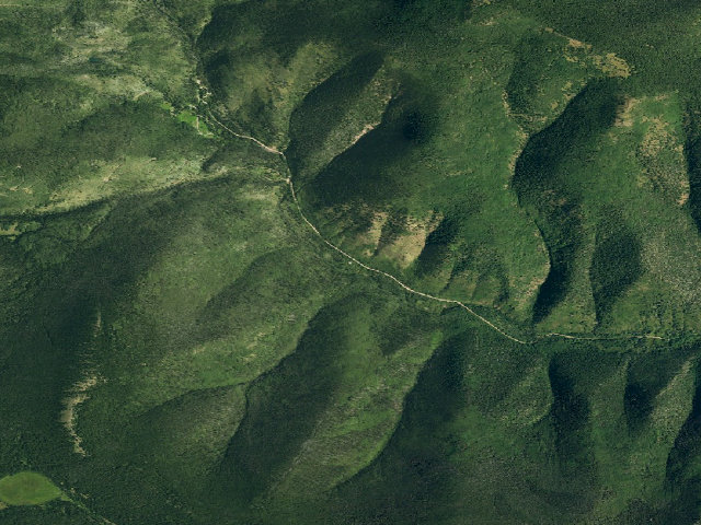 Aerial image of San Isabel National Forest