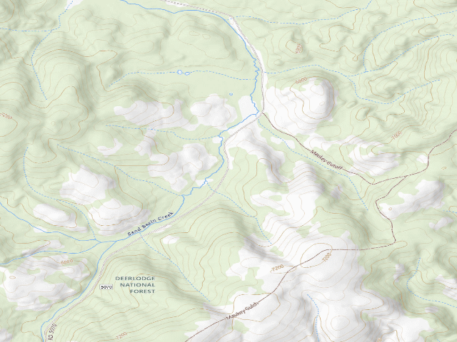 USGS topographic map of Sand Basin 01