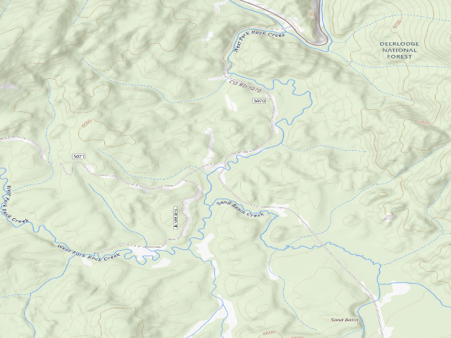 USGS topographic map of Sand Basin 15
