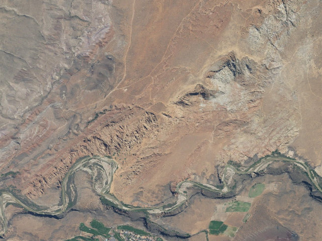 Aerial image of Sand Cove Primitive Camp