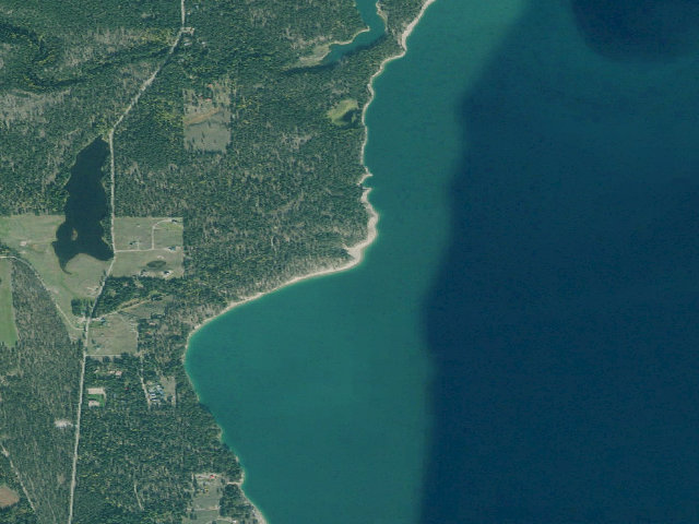 Aerial image of Sand Hill Point