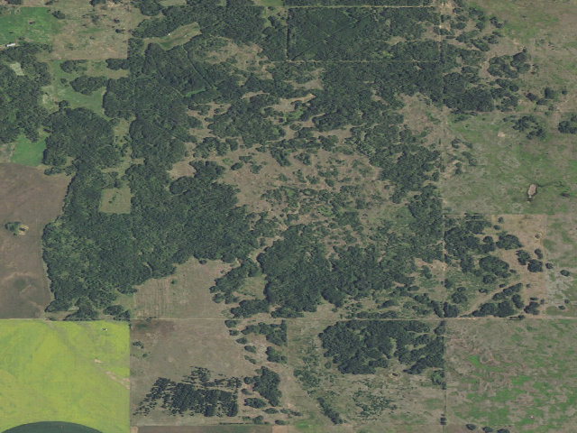 Aerial image of Sand Hill WMA (McHenry County)