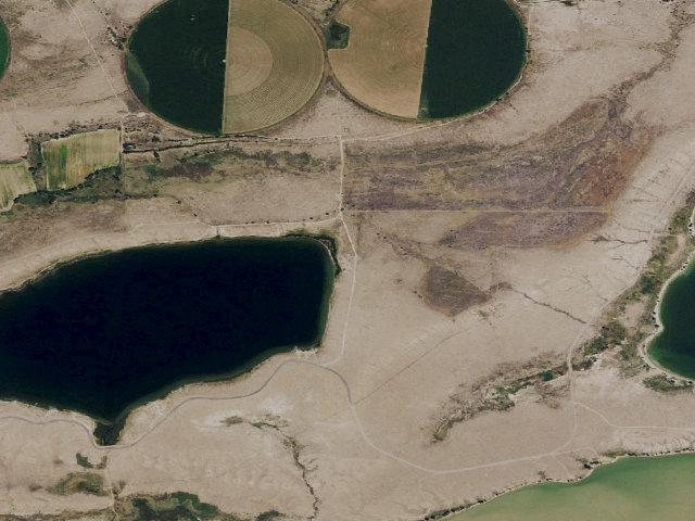 Aerial image of Sand Mesa WHMA — Drain Field