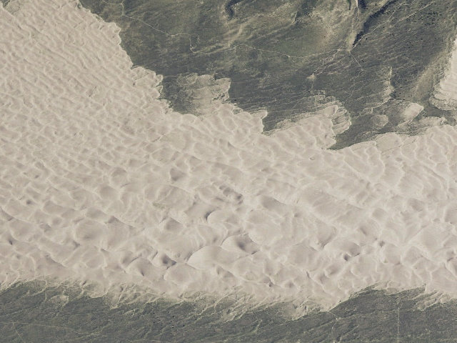 Aerial image of Sand Mountain Wilderness Study Area