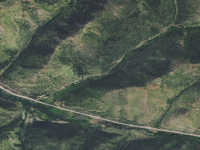 Aerial image of Sandbar Crk-Rd 4090-001B