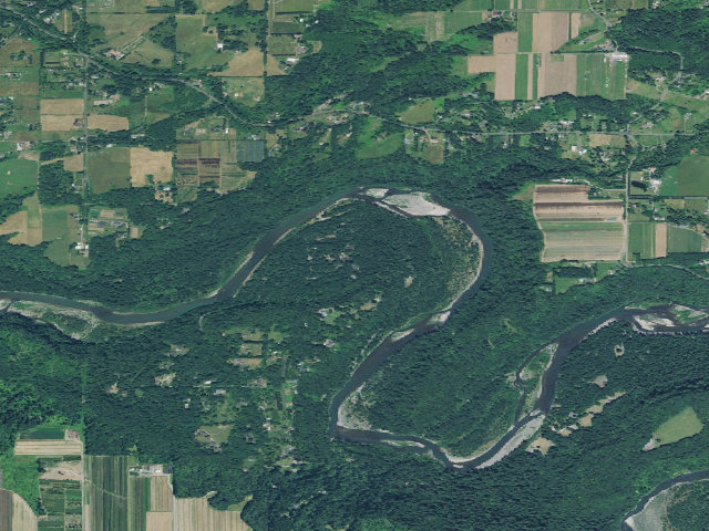 Aerial image of Sandy Wild And Scenic River