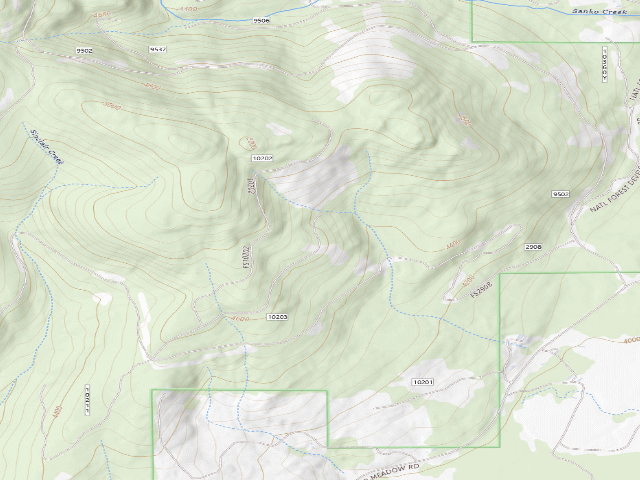 USGS topographic map of Sanko 1