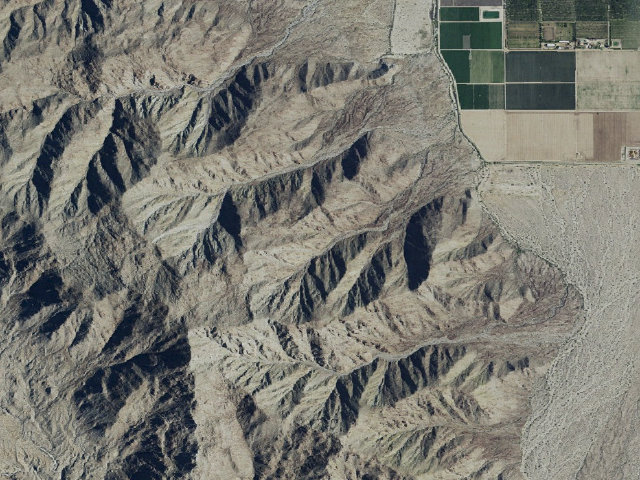 Aerial image of Santa Rosa Wilderness