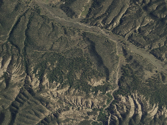 Aerial image of Sapillo Group Area Campground