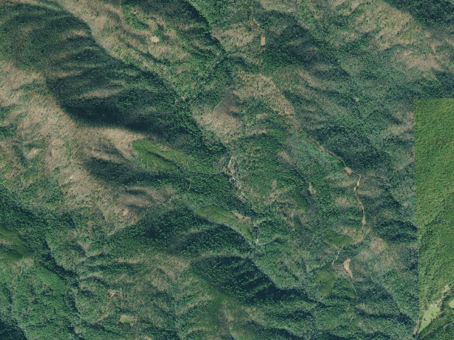 Aerial image of Sarah'S Creek Campground