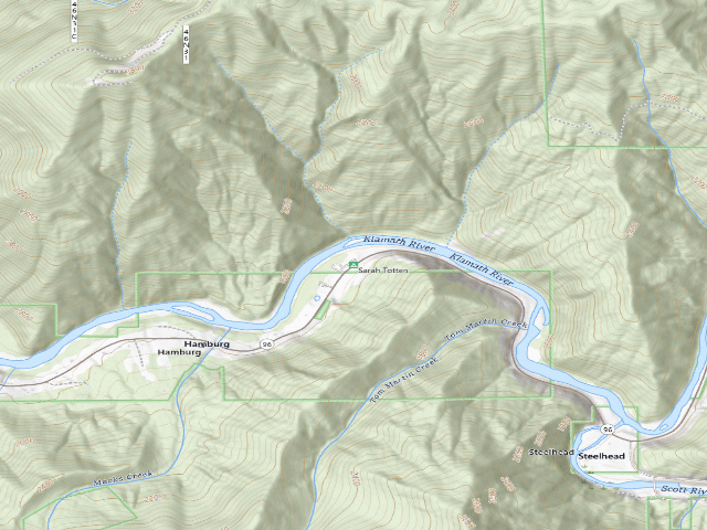 USGS topographic map of Sarah Totten