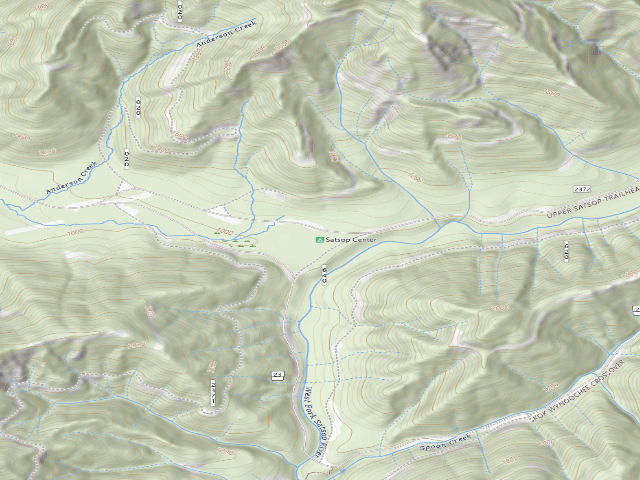 USGS topographic map of Satsop Center