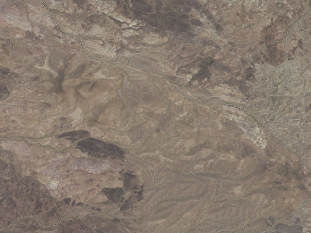 Aerial image of Savahia Peak Rock Collecting Area