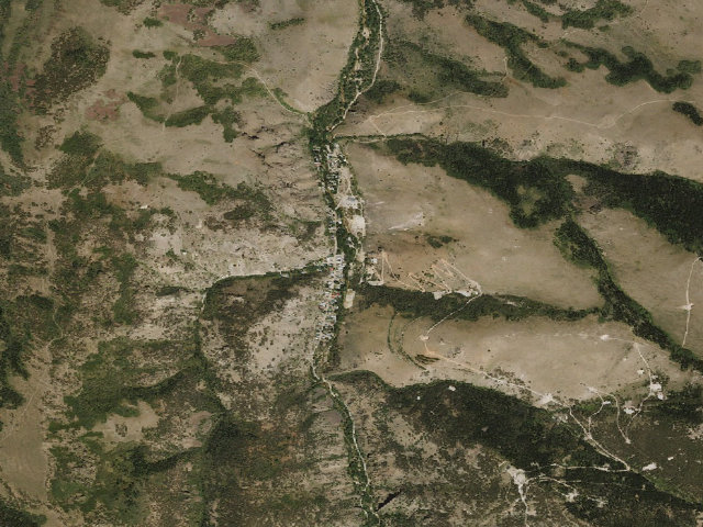 Aerial image of Sawmill Campground