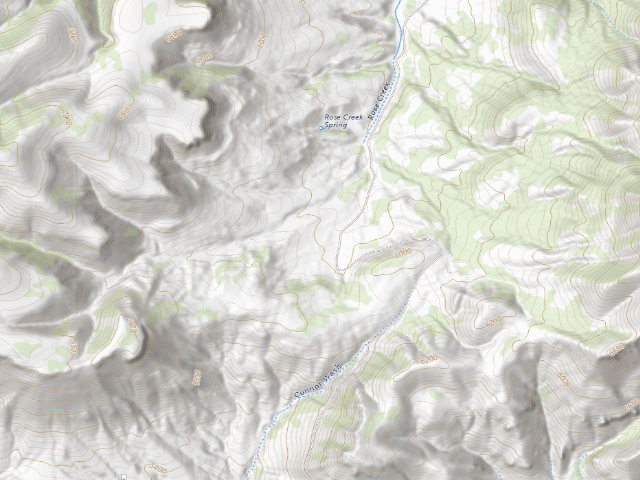 USGS topographic map of Sawmill Flats Dispersed