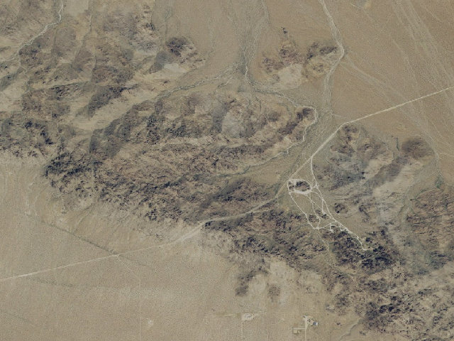 Aerial image of Sawtooth Mountains Wilderness