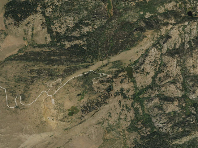 Aerial image of Scab Creek Small Vehicle Campground