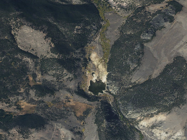 Aerial image of Scattered Campfire