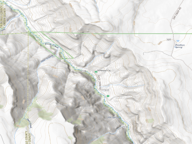 USGS topographic map of Schipper Cg
