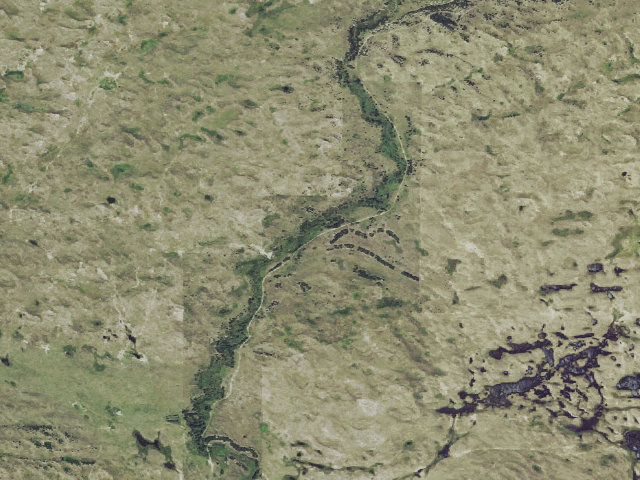 Aerial image of Schlagel Creek WMA