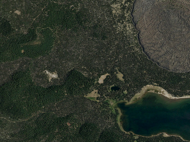 Aerial image of Schonchin Springs