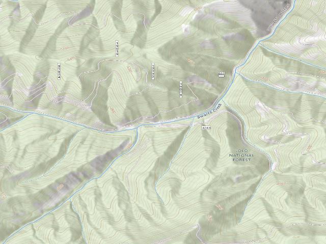 USGS topographic map of Schwartz Creek