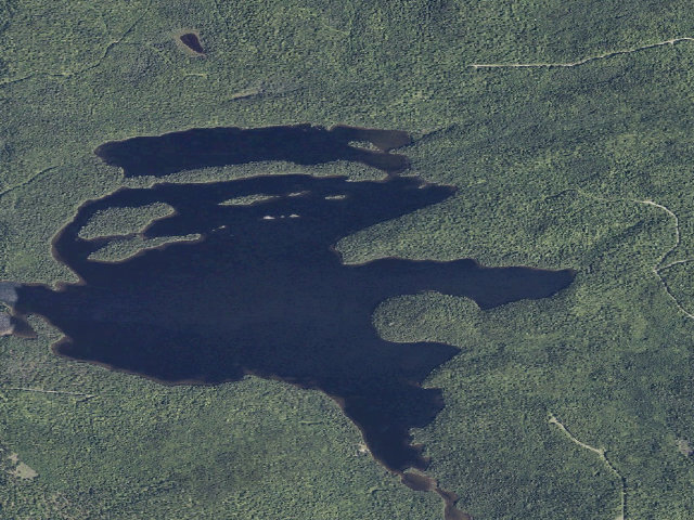 Aerial image of Scraggly East (Scraggly Lake Public Land)