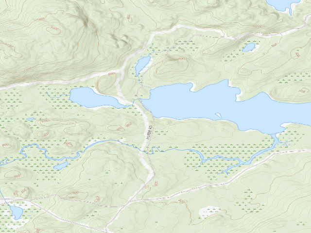 USGS topographic map of Scraggly West (Scraggly Lake Public Land)
