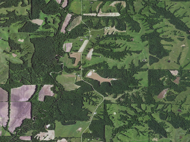 Aerial image of Sears Community Lake