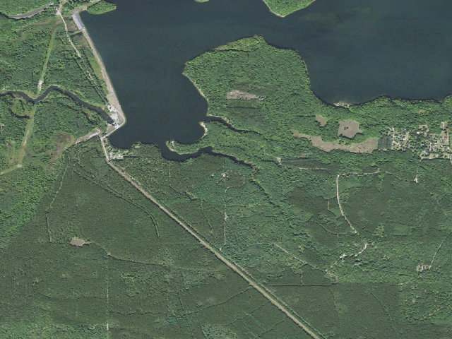 Aerial image of Seaton Creek Recreation Area