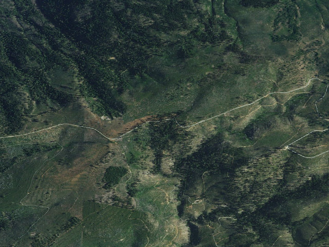 Aerial image of Secret House