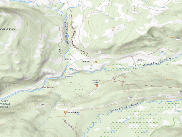 USGS topographic map of Seedhouse