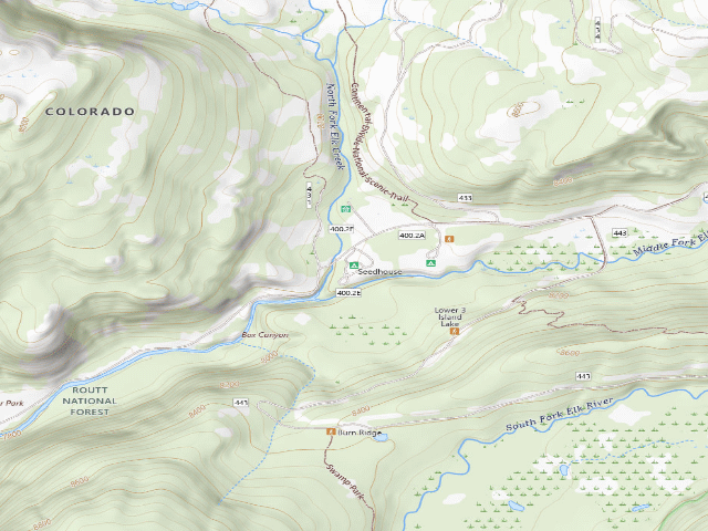 USGS topographic map of Seedhouse