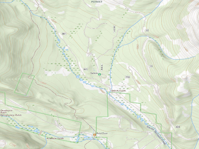 USGS topographic map of Selkirk