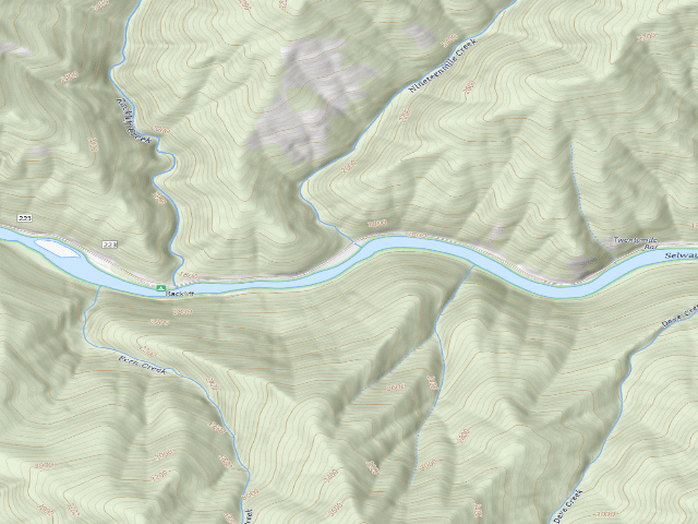 USGS topographic map of Selwayrd-002