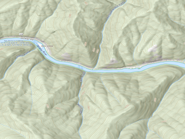 USGS topographic map of Selwayrd-005