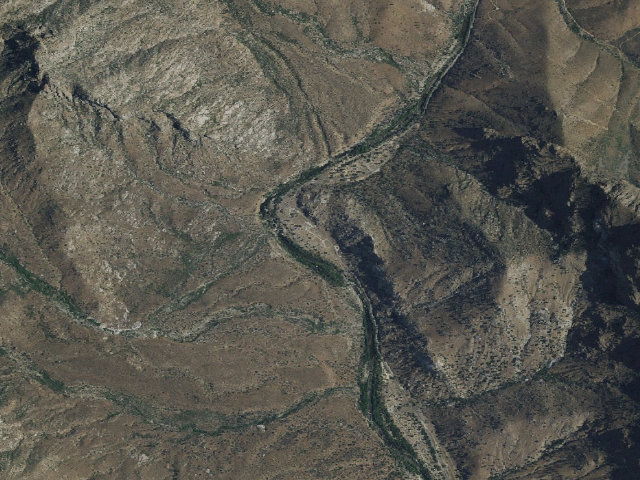 Aerial image of Sequoia National Forest