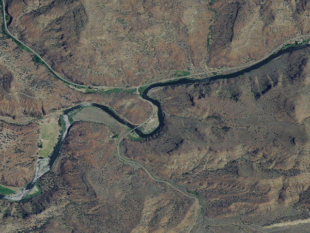 Aerial image of Service Creek