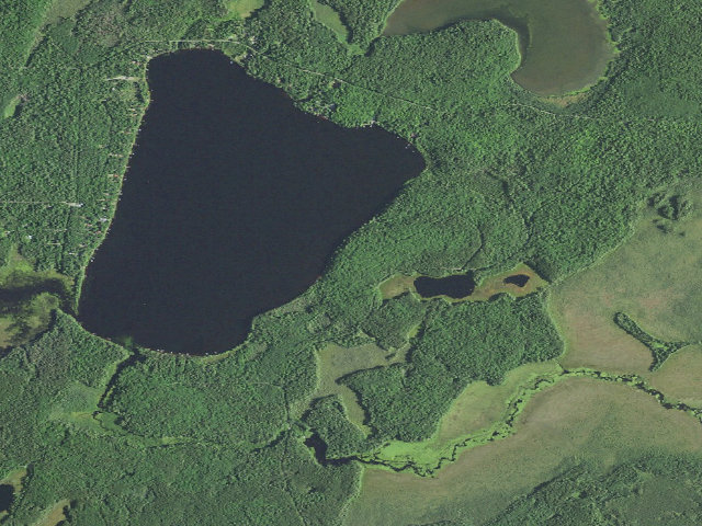 Aerial image of Sevenmile Lake