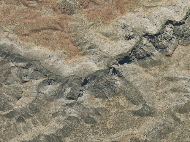 Aerial image of Sevier River
