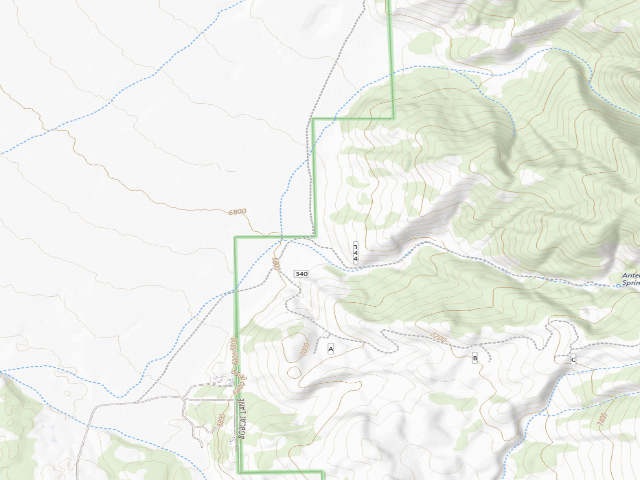 USGS topographic map of Shadow Lower 14