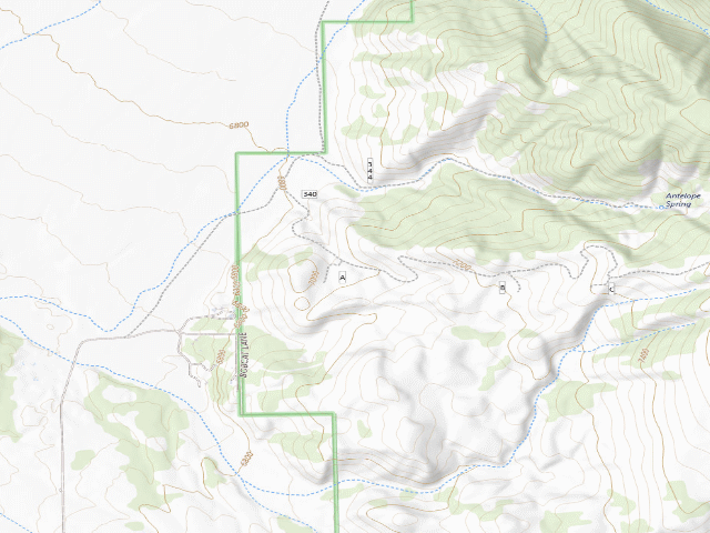 USGS topographic map of Shadow Upper 1D