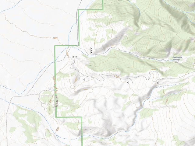 USGS topographic map of Shadow Upper 2