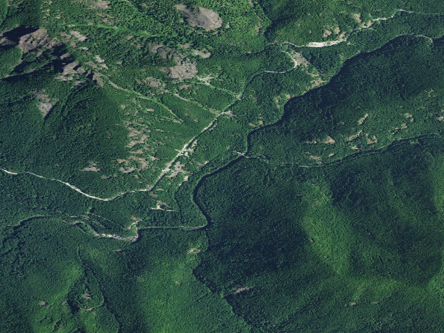 Aerial image of Shady Cove