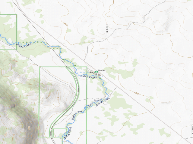 USGS topographic map of Shafter