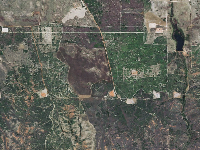 Aerial image of Shahan (Packsaddle WMA)