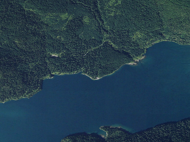 Aerial image of Shannon Creek