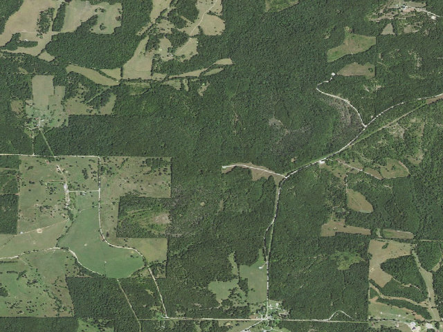 Aerial image of Shannon Ranch Conservation Area