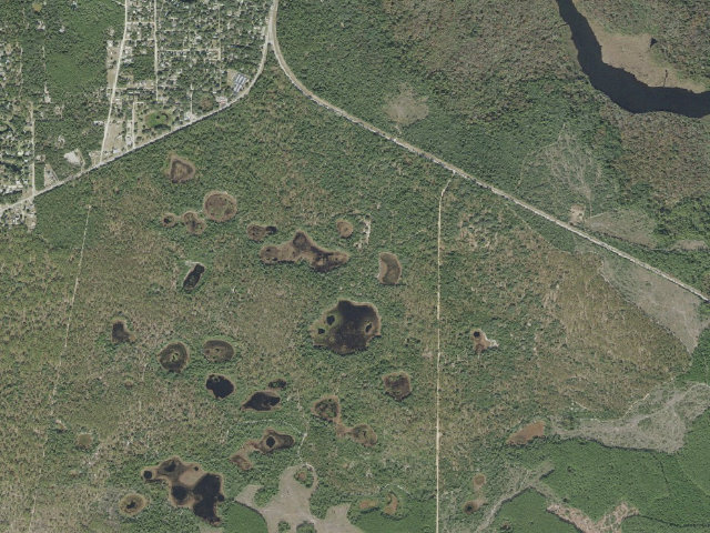 Aerial image of Shanty Pond Recreation Area