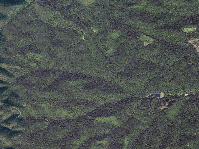Aerial image of Shawnee State Forest Backpack Trail - Camp 4